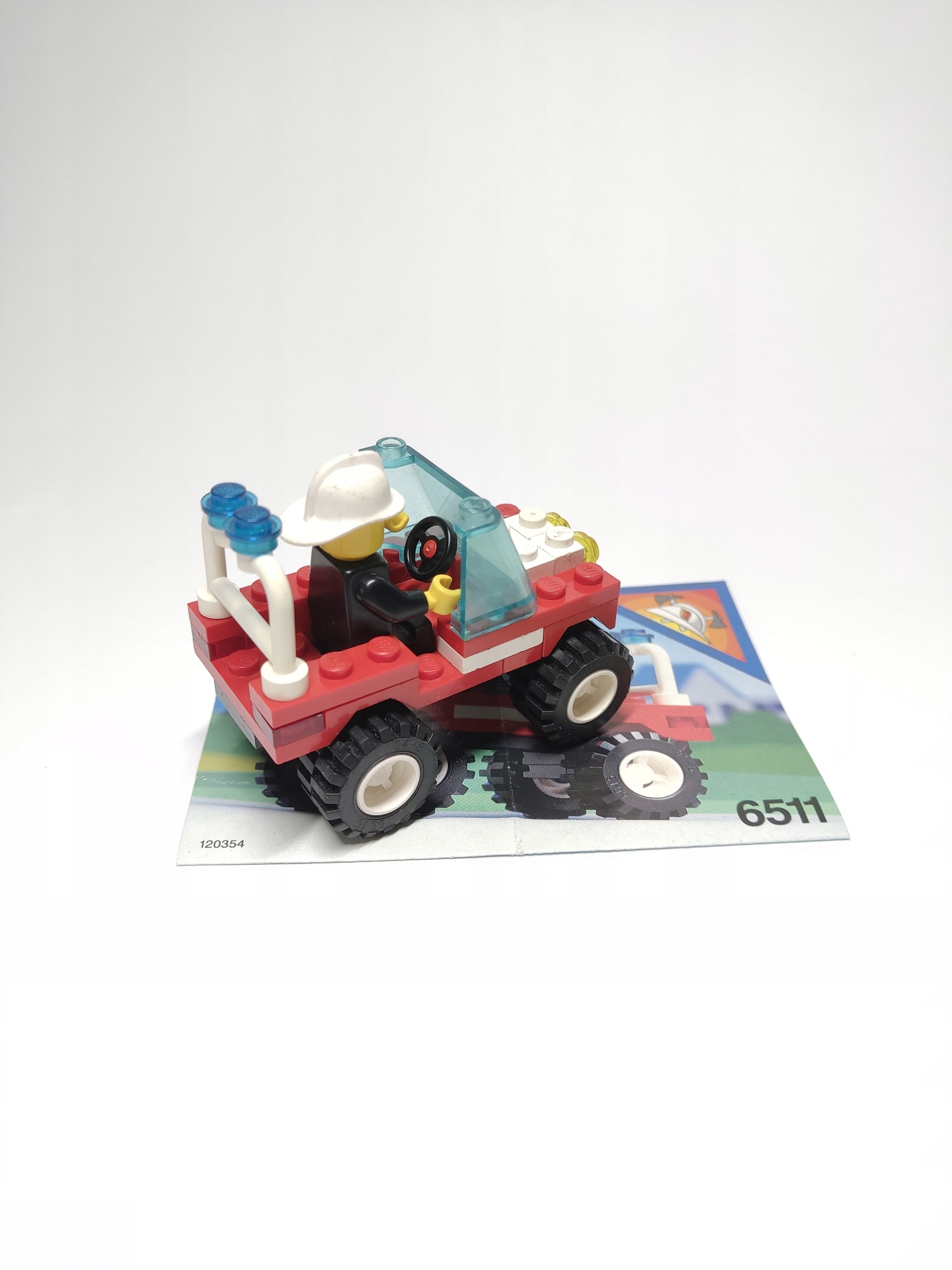 LEGO 6511 straż pożarna Rescue Runabout instrukcja Marka LEGO