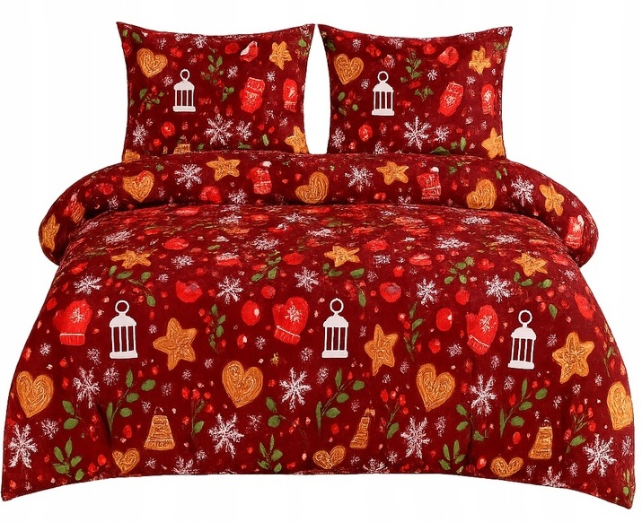 Povlečení Silné Zimní Plyšové 160x200 Medvídek Fleece měkká a teplá Sada