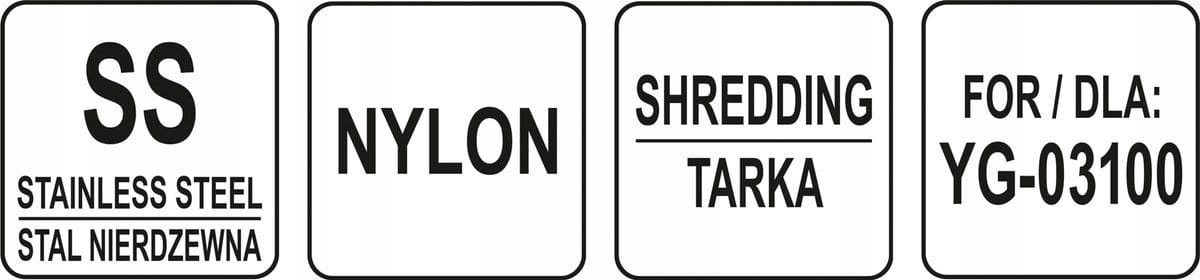 TARCZA DO SZATKOWNICY YG-03100 - DO TARCIA ZIEMNIA EAN (GTIN) 5906083056994