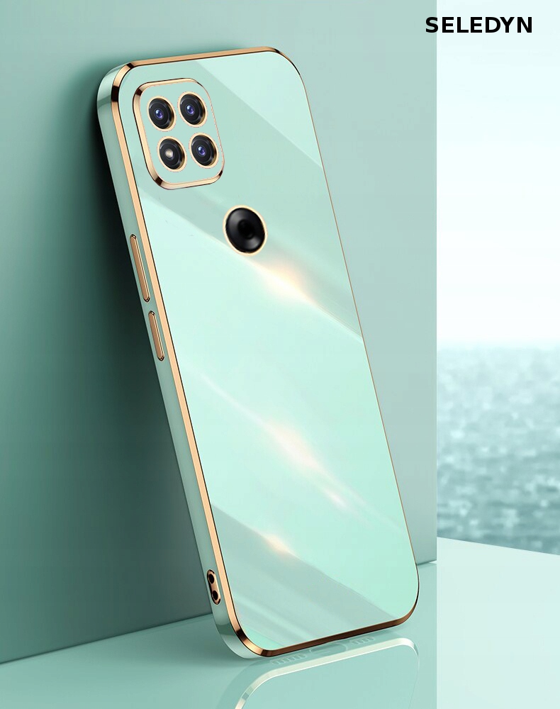 ETUI GLAMOUR DO XIAOMI REDMI 9C +SZKŁO Dedykowana marka Xiaomi