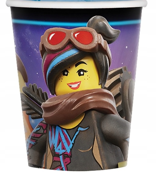 

Kubeczki papierowe Lego Movie 2, 266 ml, 8 szt