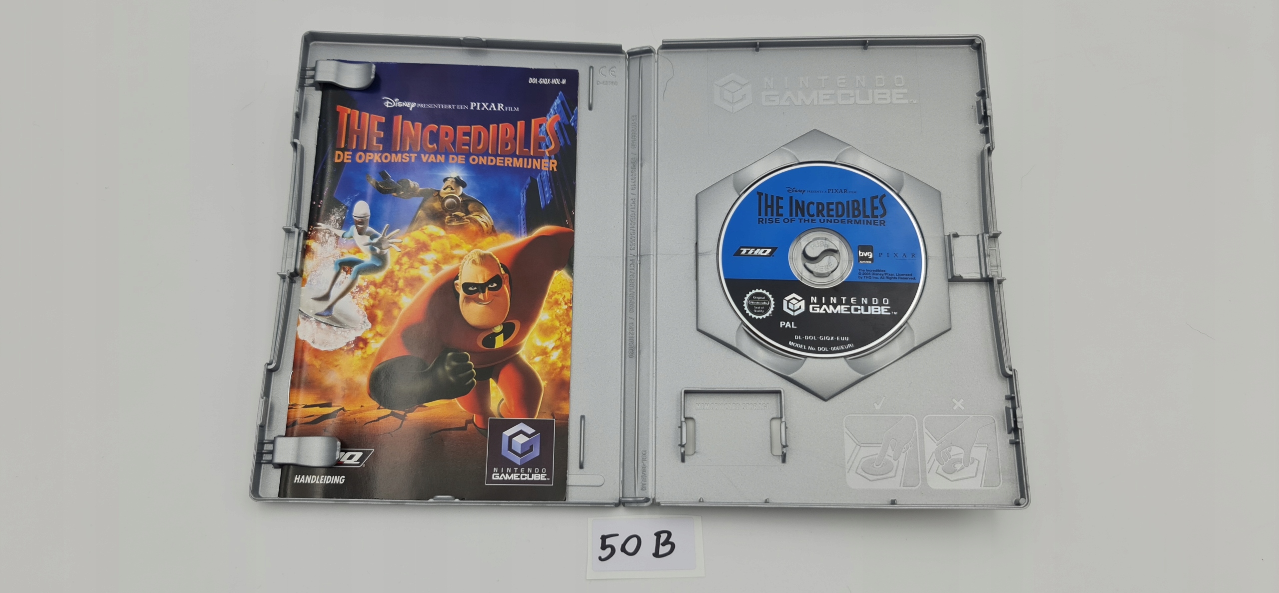 GAMECUBE THE INCREDIBLES RISE OF THE UNDERMINER Producent Nintendo