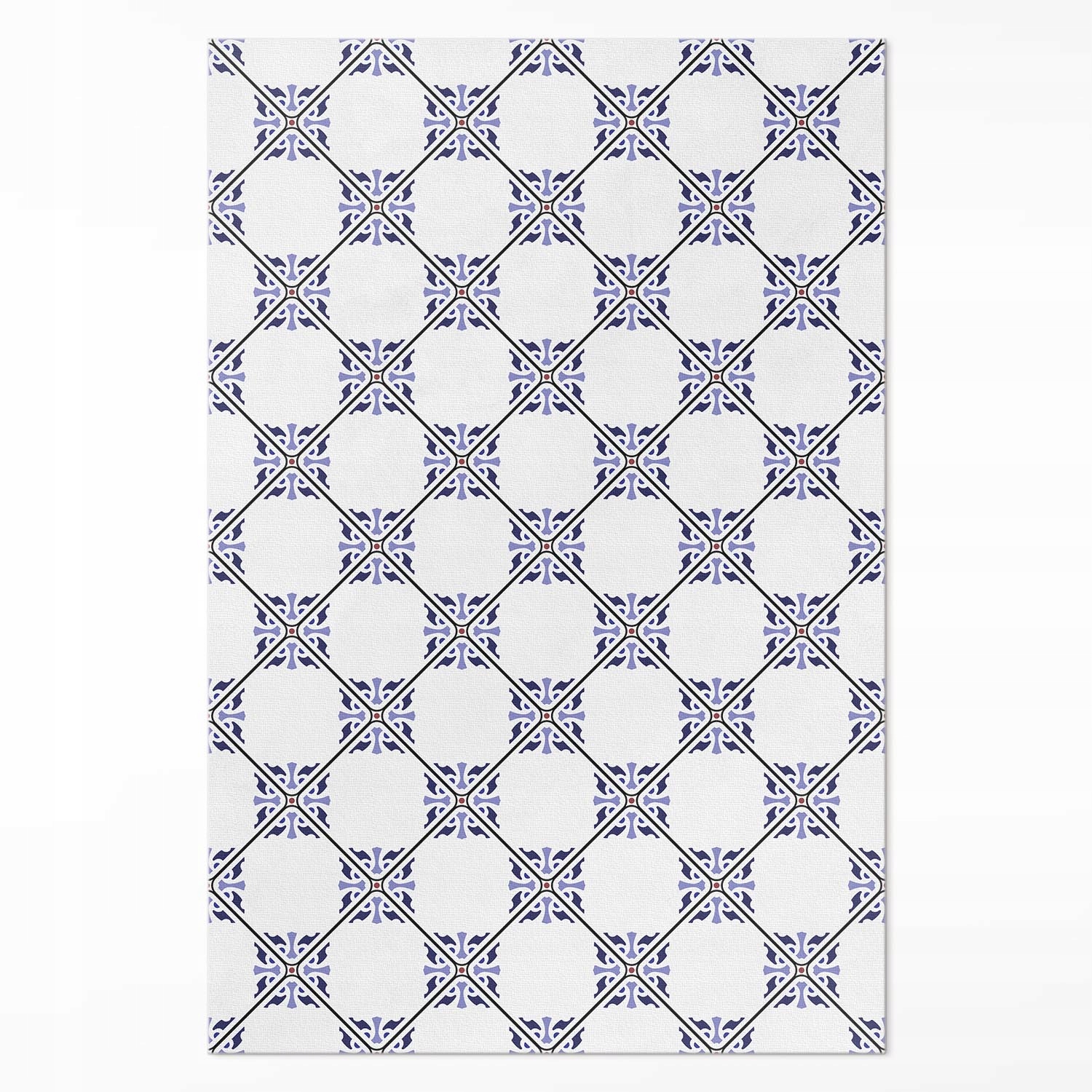 Vnútorný dekoratívny koberec Grécke ozdobné dlaždice XXL 150 x 225 cm