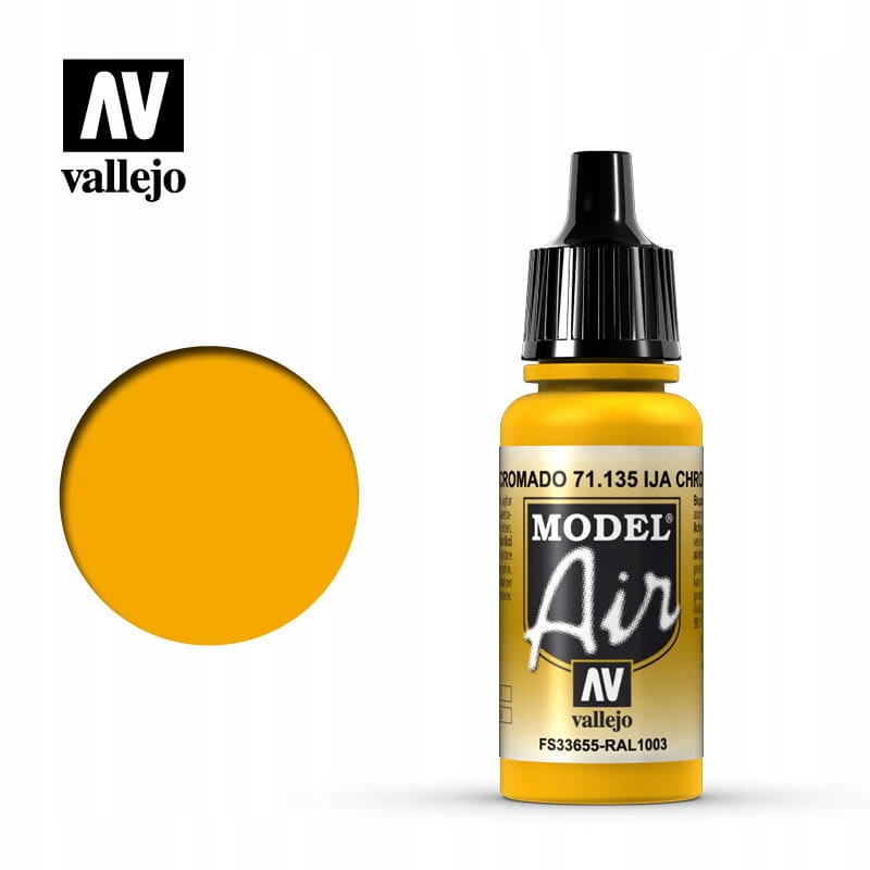 

Model Air 71135 Ija Chrome Yellow 17ml
