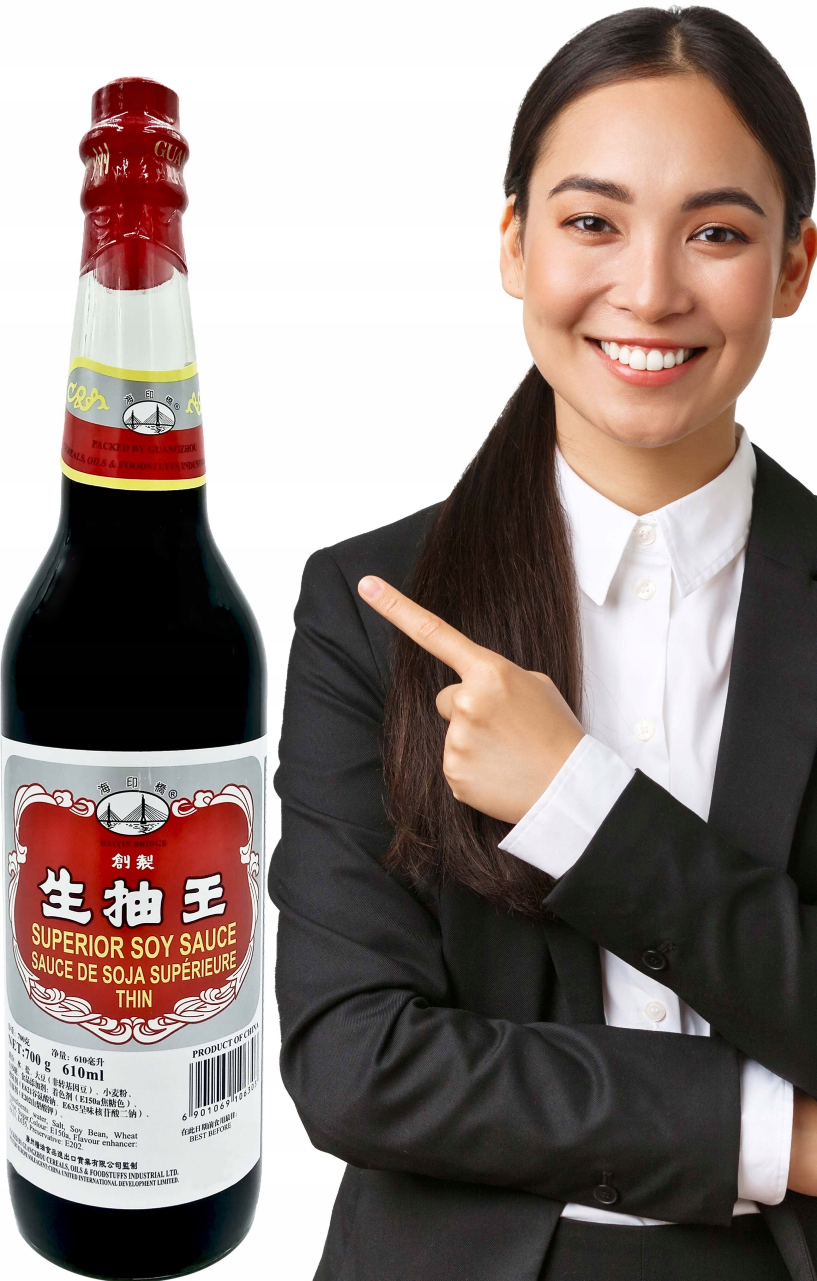

Sos Sojowy Jasny 610ml Superior Thin Soy Sauce