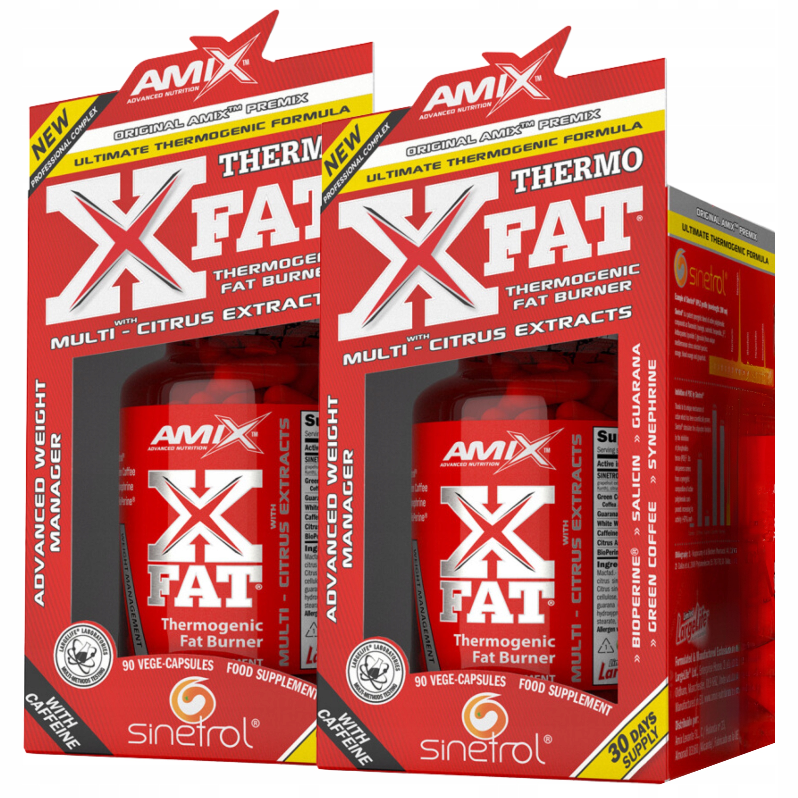 Fat Burner Účinné tablety na hubnutí Bioperin Guarana Xfat Thermo