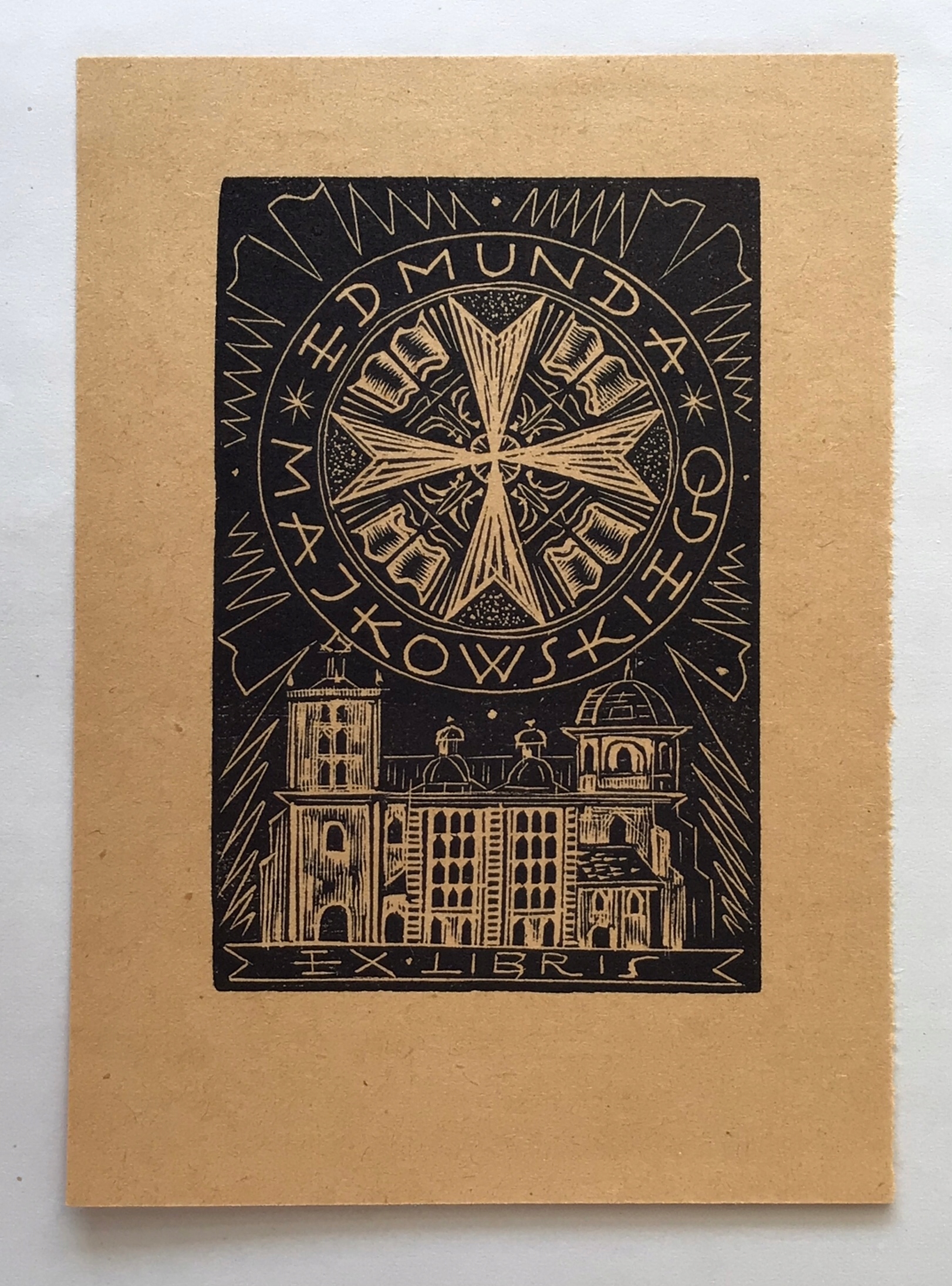 Ex-libris Edmunda Majkowskiego