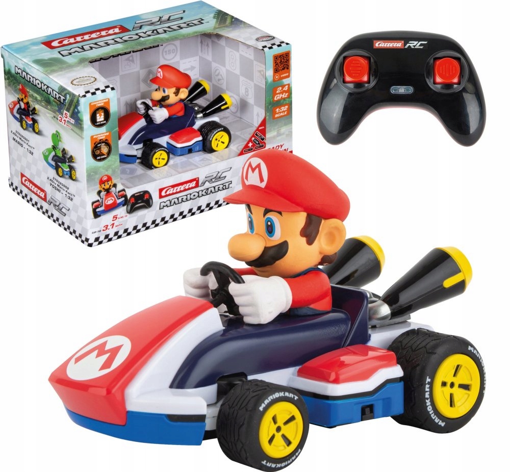 Rc Cars Full Function Akku Race Kart Mario Carrera 205x135 mm