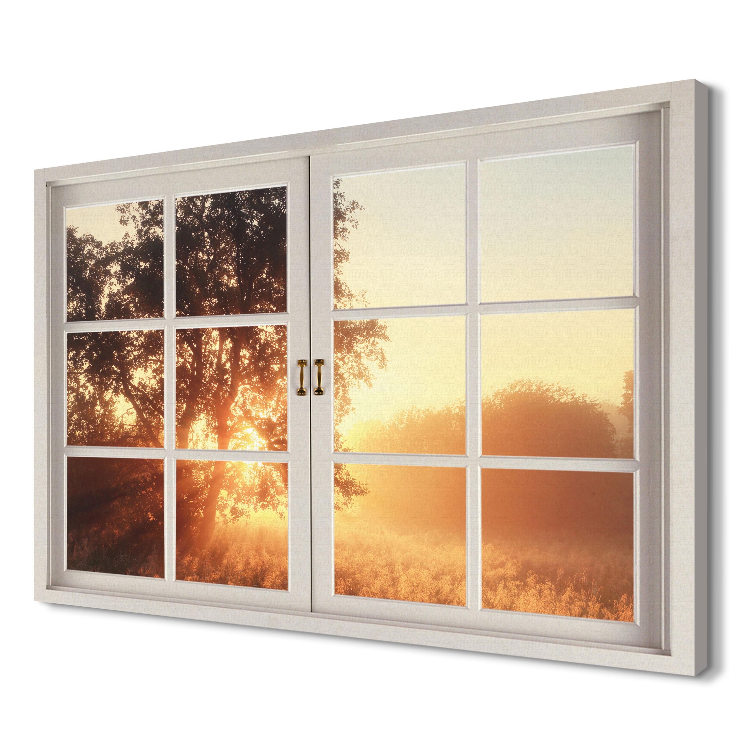 

Słońce Drzewo do sypialni 120x80 Obraz canvas 3d