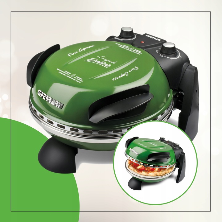 Piekarnik do pizzy G3Ferrari G10006 zielony 1200 W