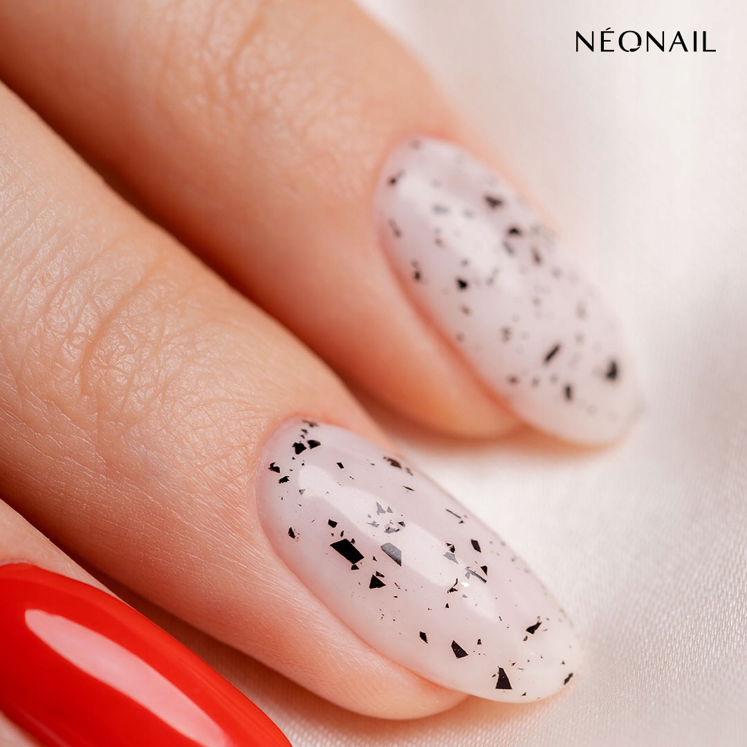 NEONAIL Top Hybrydowy TOP CRUSH BLACK GLOSS 7,2 ml- WYPRZEDAŻ Marka NEONAIL