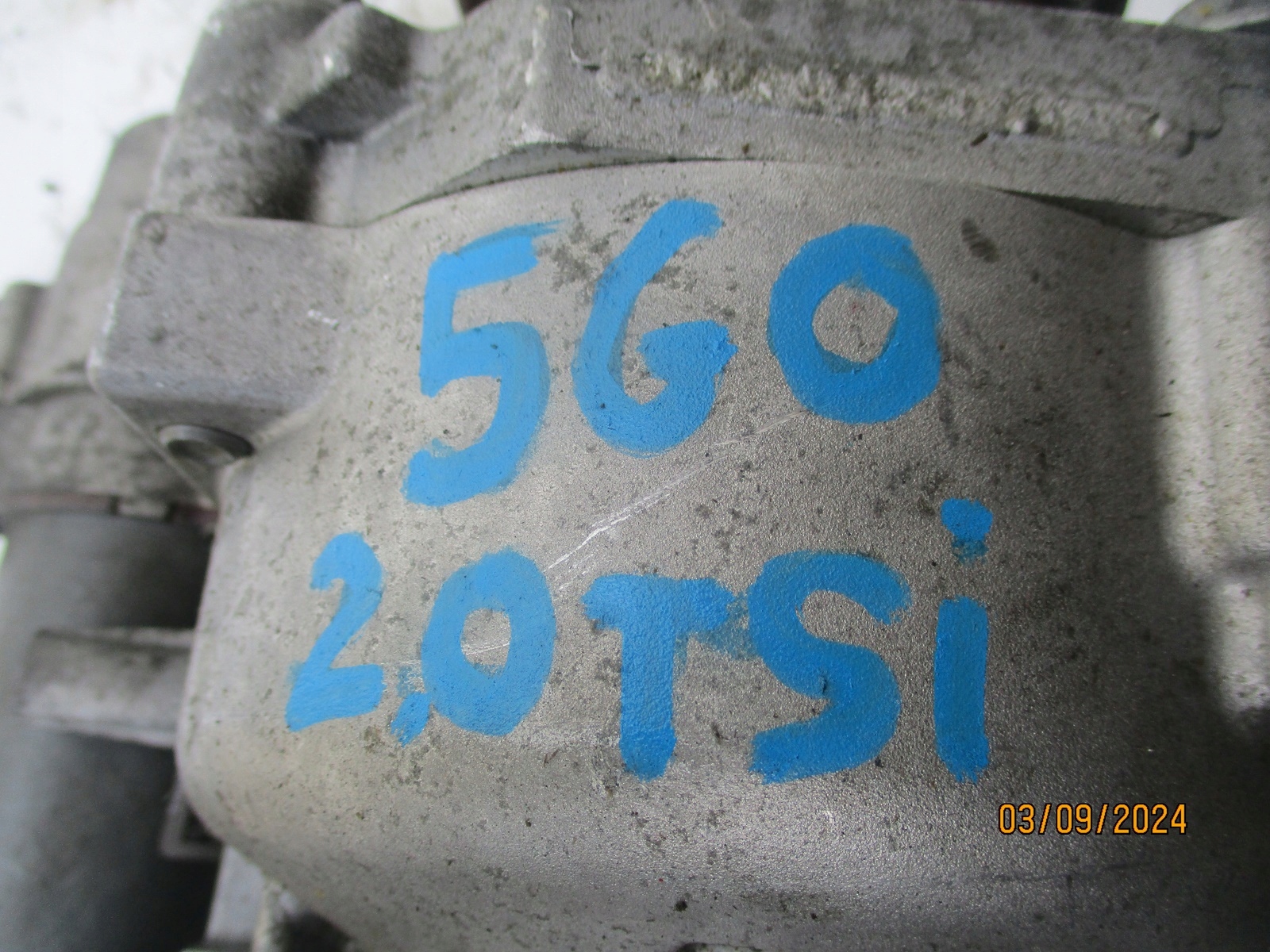 REDUKTOR gearboxes VW GOLF 7 5G0 2,0TSI 0D9409055