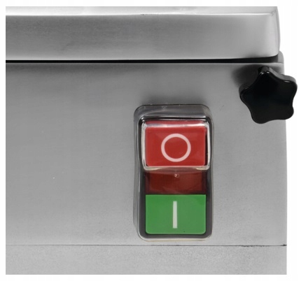 SZATKOWNICA HLC 300 ELEKTRYCZNA DO WARZYW +5 TARCZ Waga produktu z opakowaniem jednostkowym 26 kg