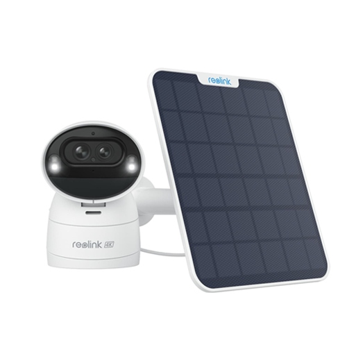 Wifi kamera Reolink s otočným sledovaním Argus Track 4K 8Mpx s panelom 6W