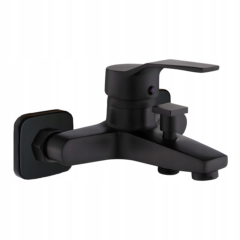 Sprchová Vanová Baterie Do Sprchy, Nástěnná, Páková, Černá