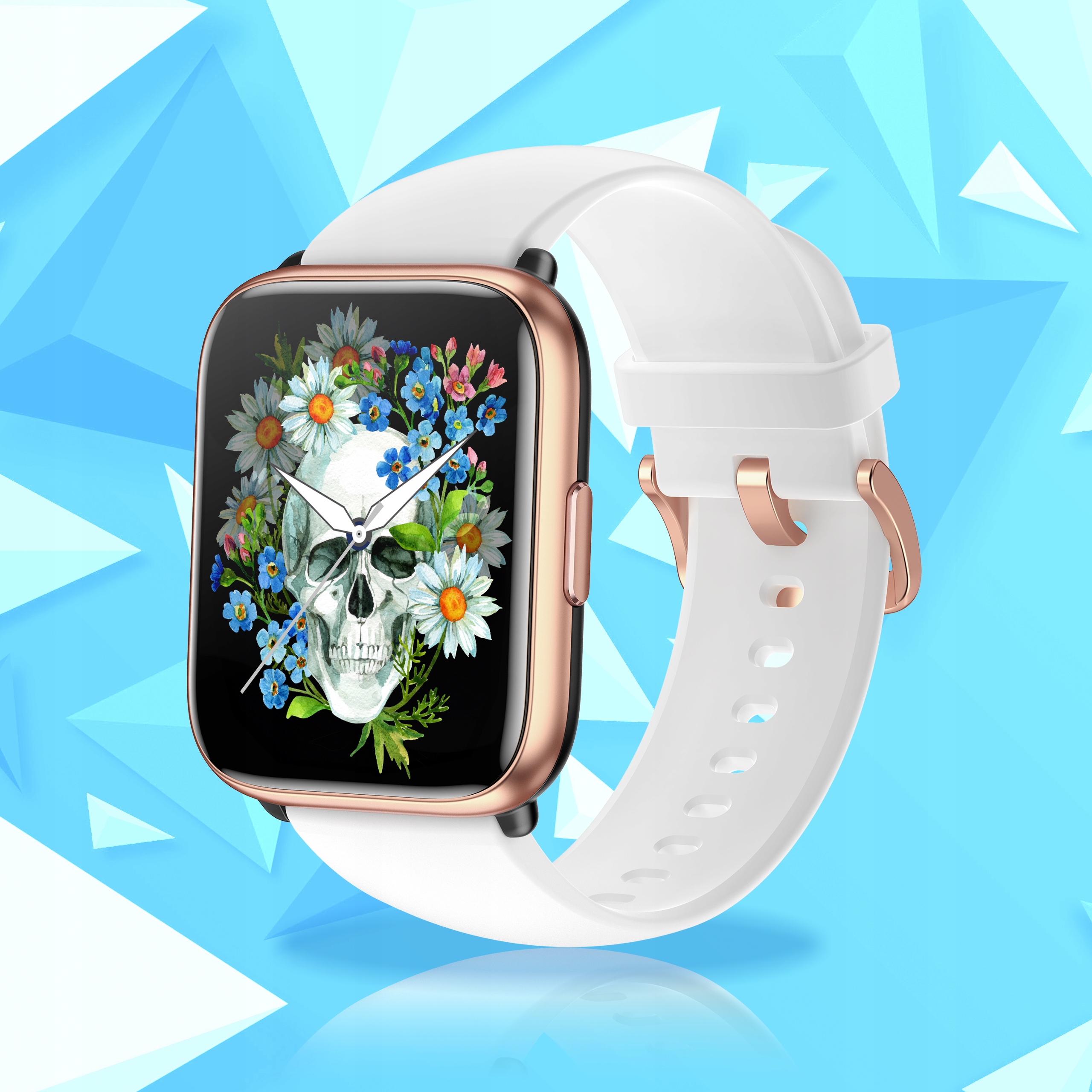 SMARTWATCH ZEGAREK DAMSKI MENU POLSKIE SPORT PULS ROZMOWY SMART WATCH PL Marka Linwear