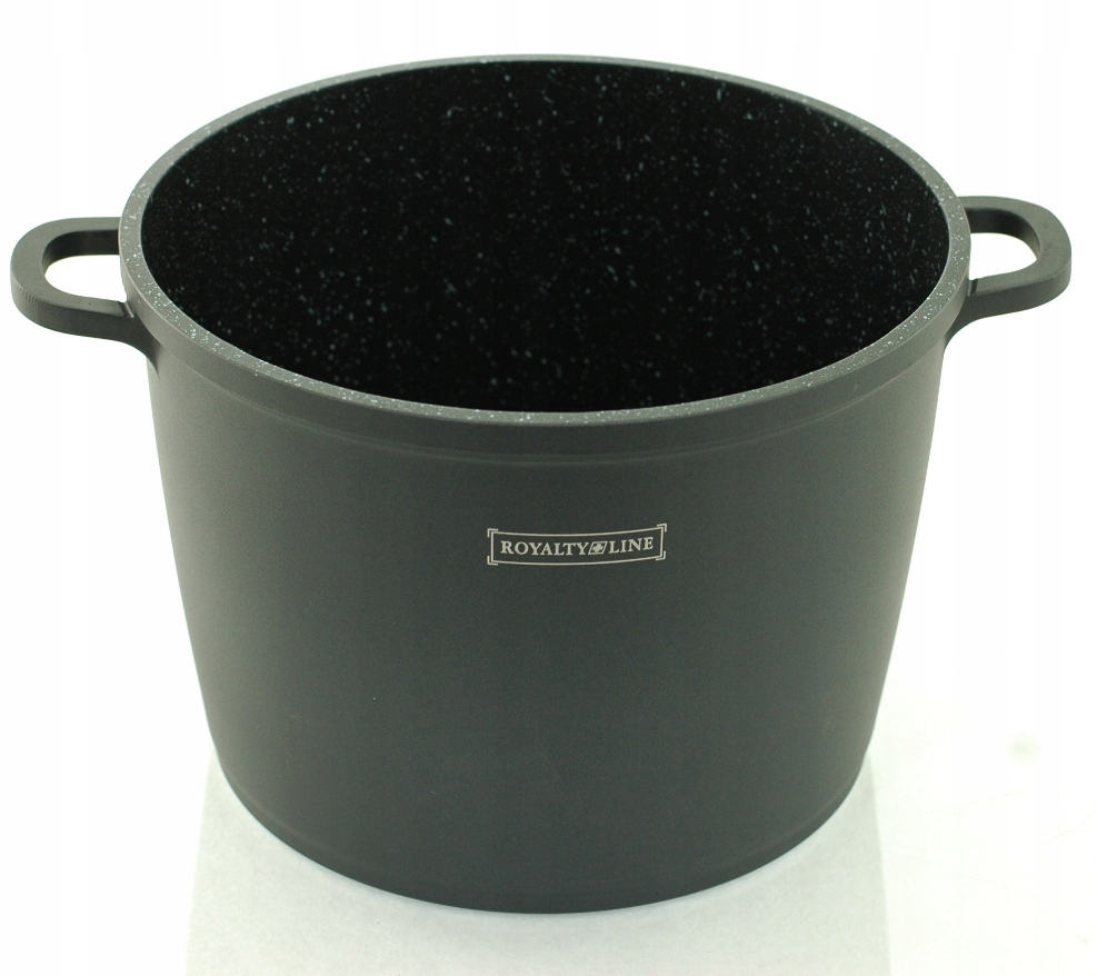 Garnek wysoki Royalty POWŁOKA MARMUROWA 28cm 10,5L Marka Royalty Line