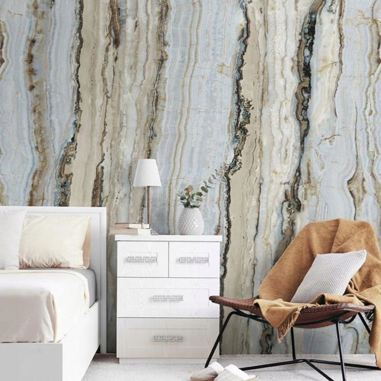 Tapeta Mural imitace mramorového kamene Fototapeta na flizelině