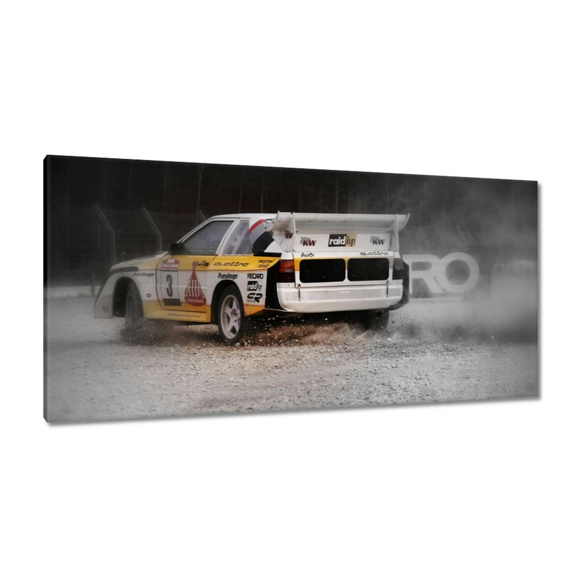 Obrazy 115x55 Audi Quattro Drift Kurz