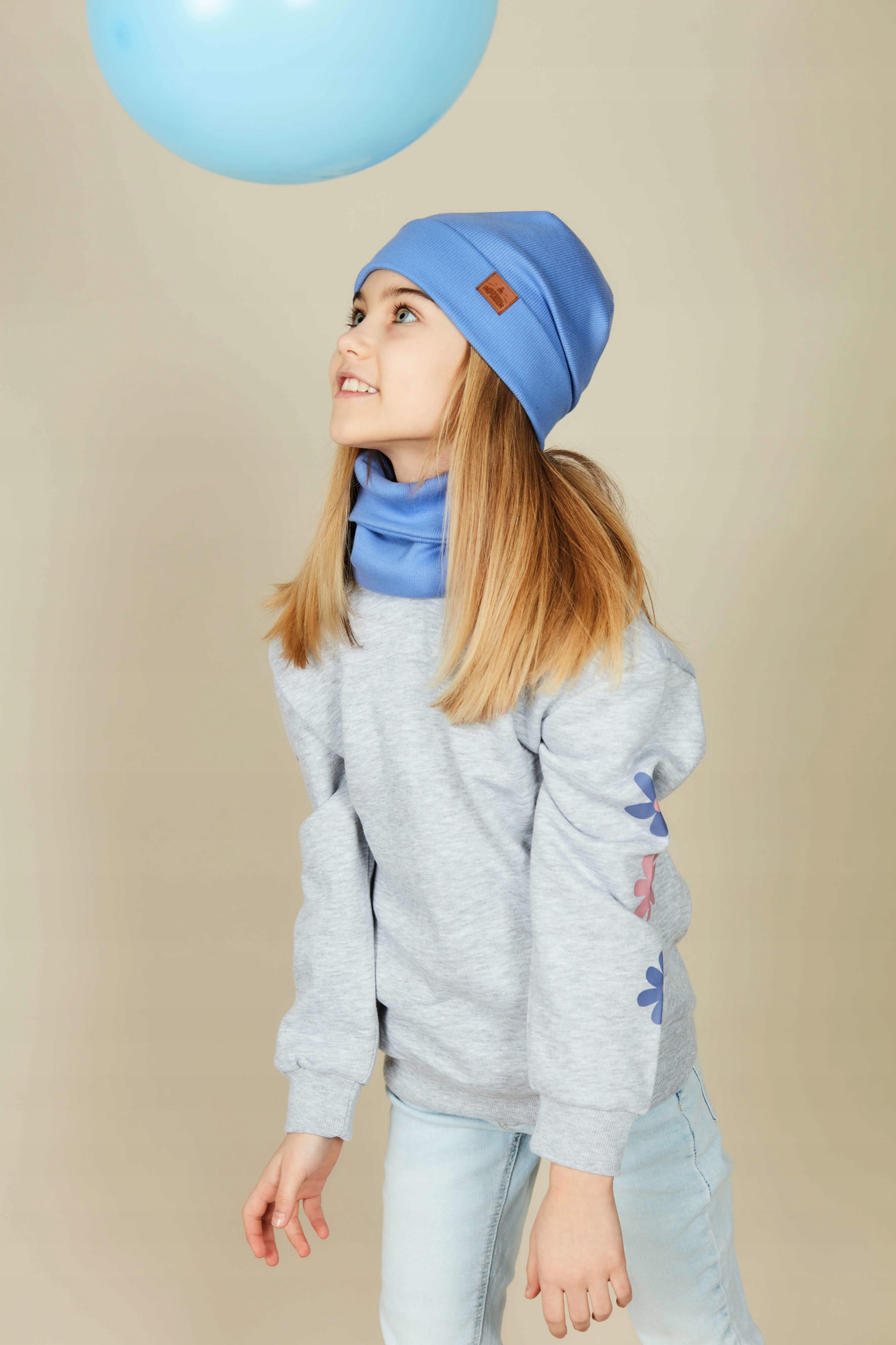 Czapka i komin wiosna jesień Veri Peri 48-50 Marka Imperium Czapek