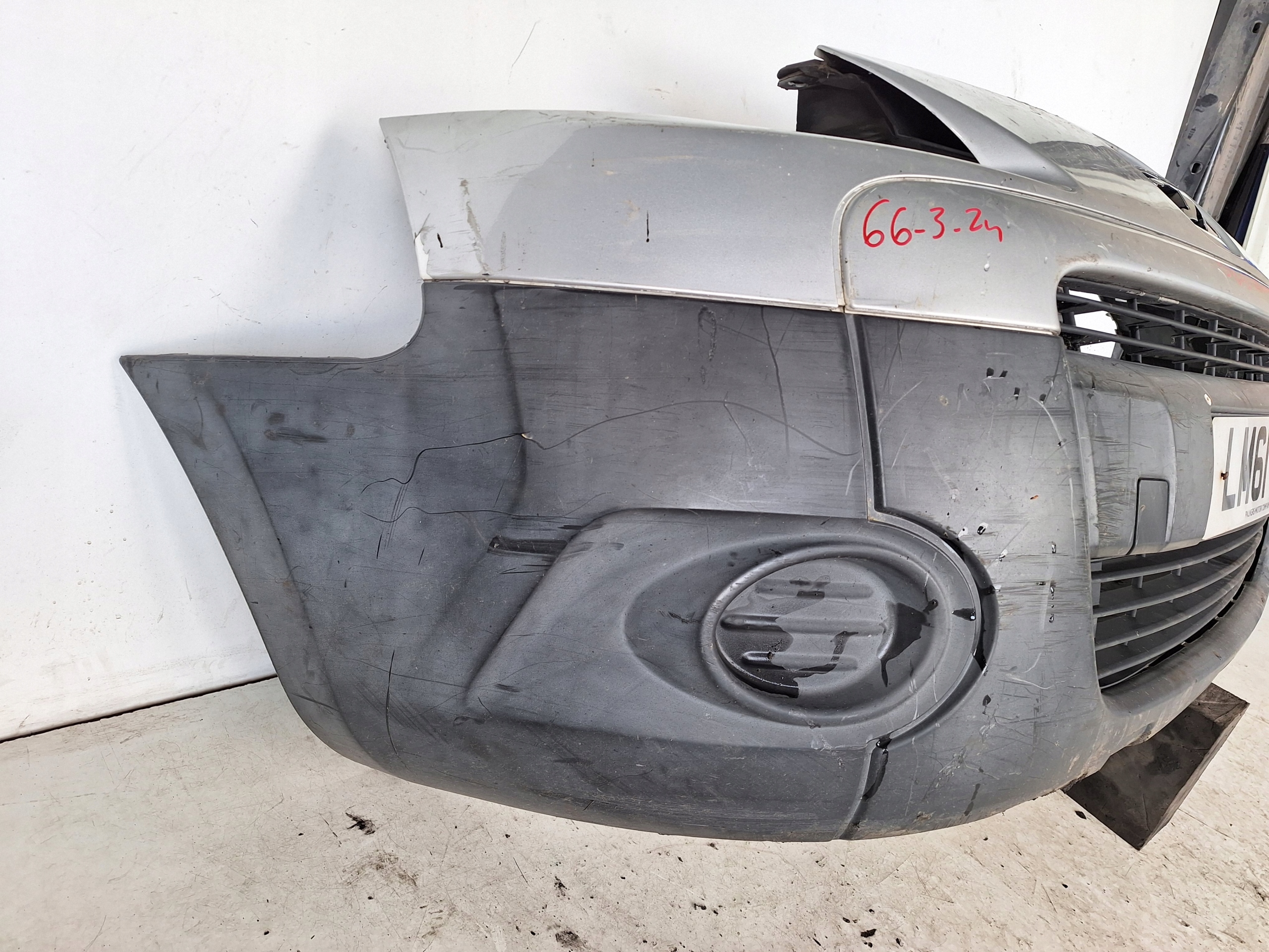PEUGEOT PARTNER III 08-13 bumper