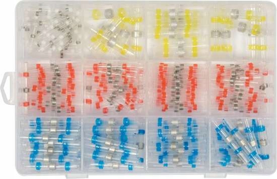 220PCS YATO ТЕРМОУСАДОЧНІ ТРУБКИ КОМПЛЕКТ