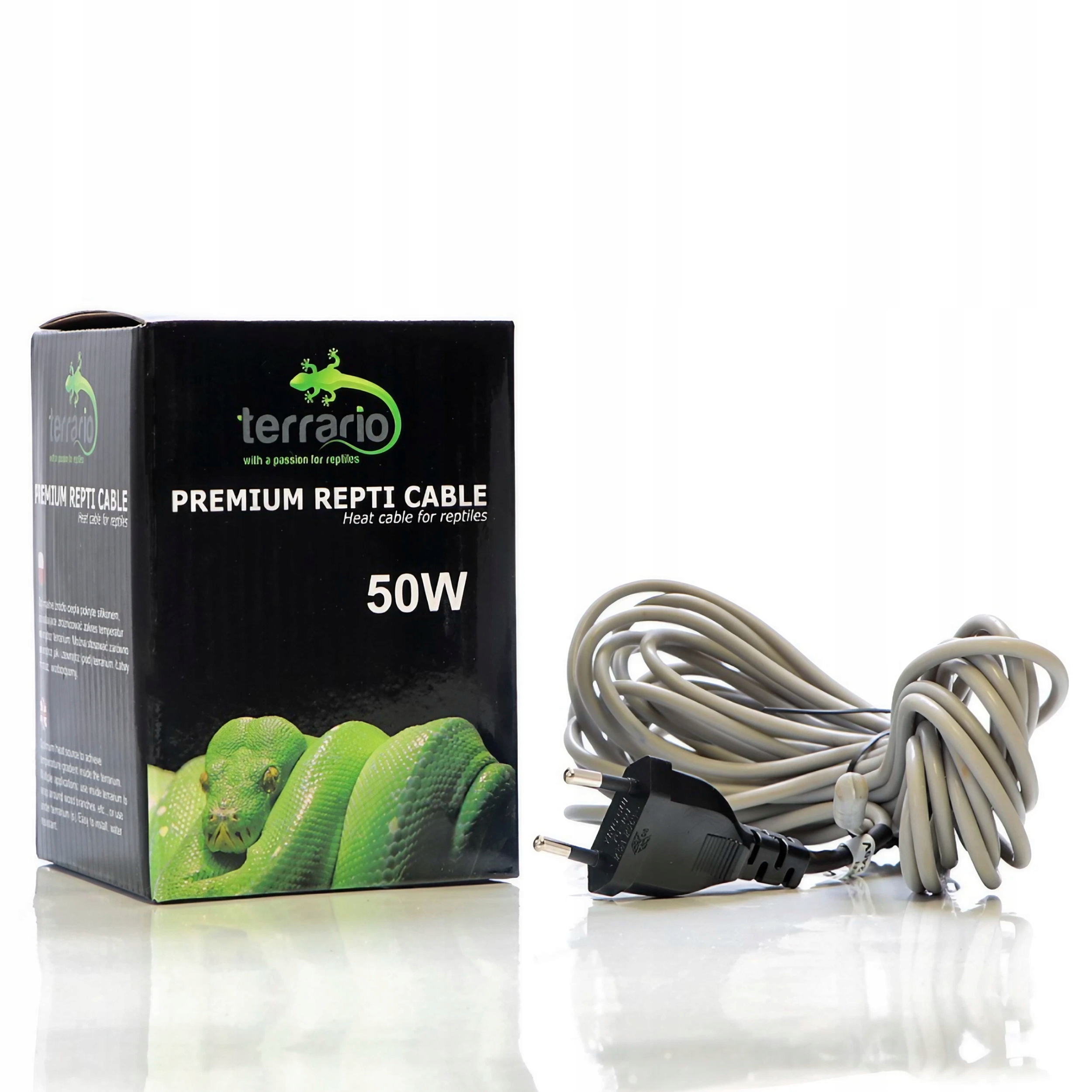Levně Terrario Premium Repti Cable 50W topný kabel do terária 8,5 m