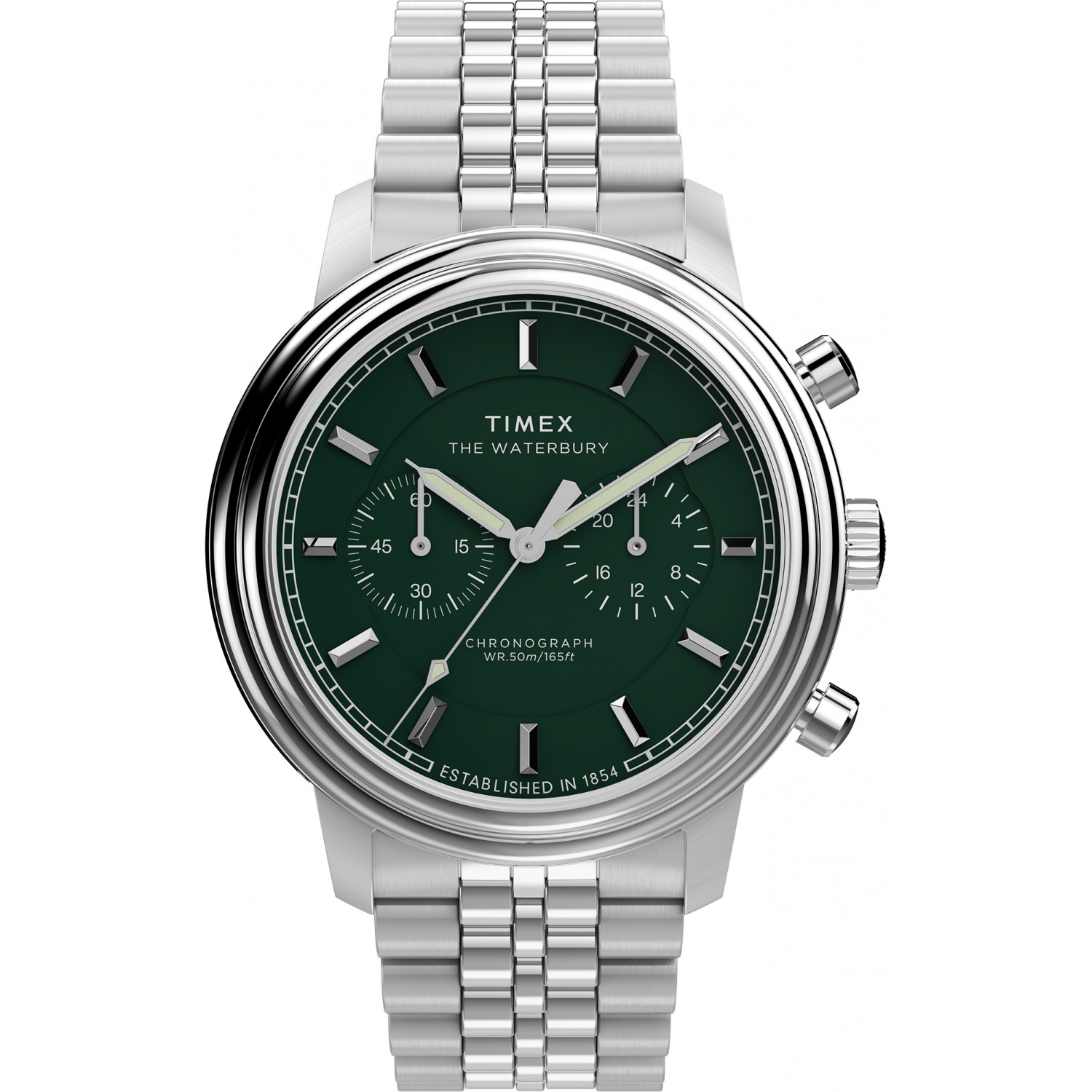 Pánské Hodinky Timex TW2Y23600 stříbrné