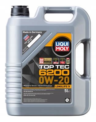 Olej 0W-20 Top Tec 6200 5 L