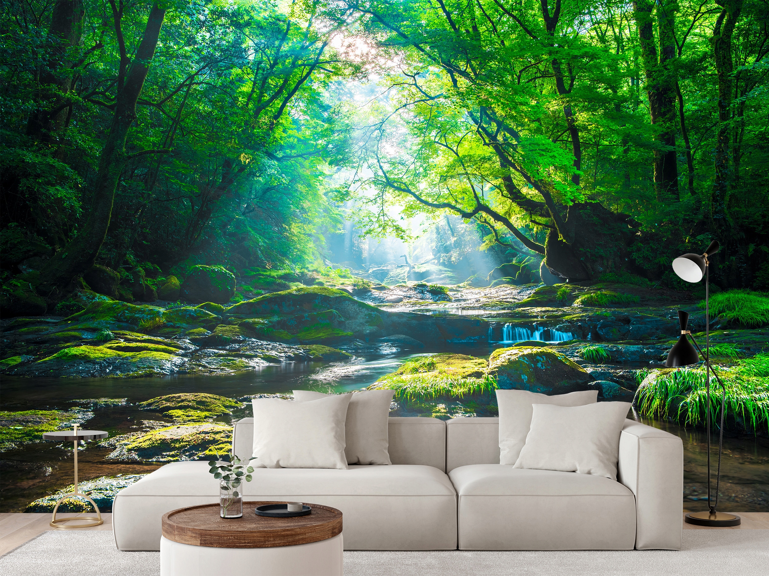 Fototapeta Vodopád V Údolí Kikuchi Japonsko 315 x 210 cm