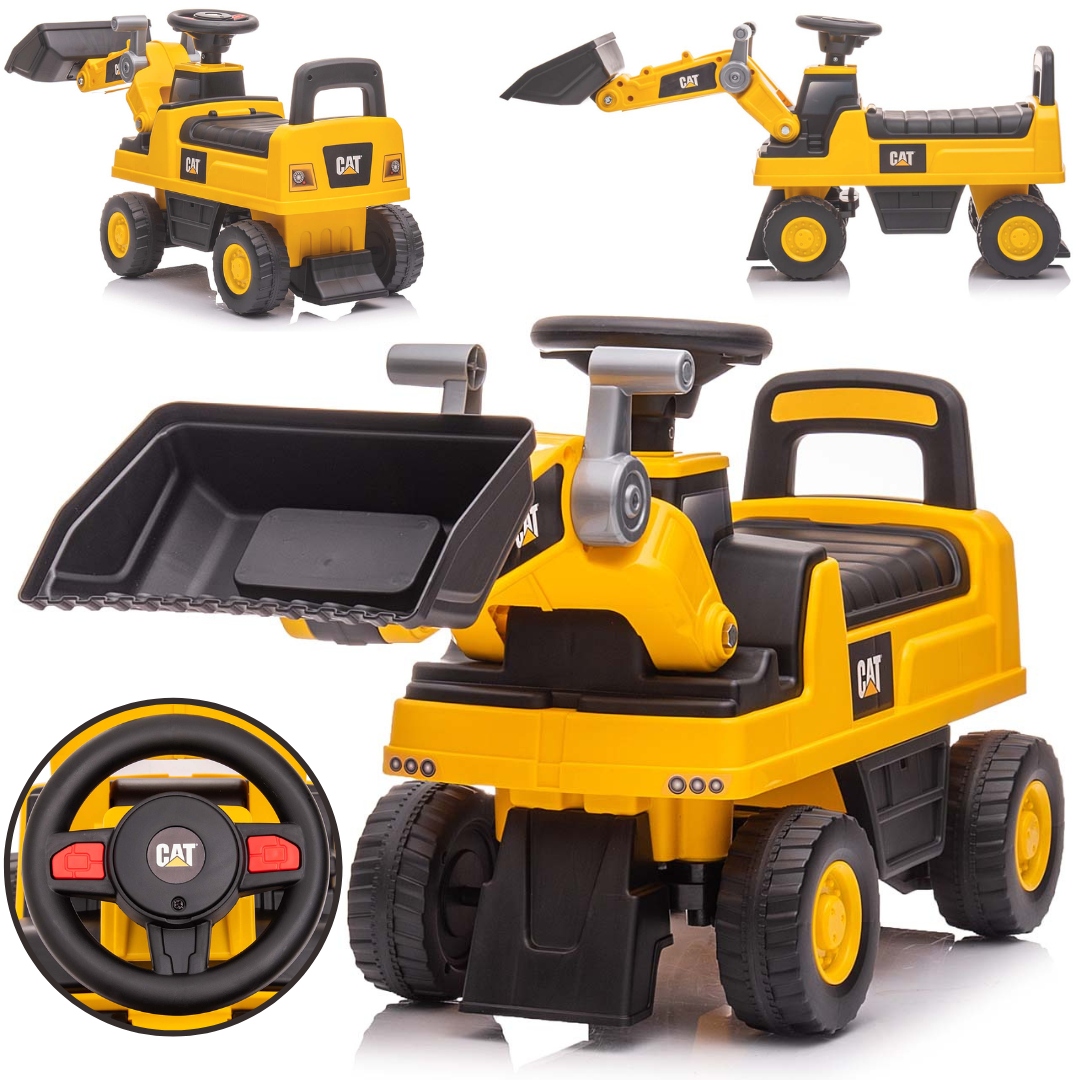 Chodzik jeździk koparka ładowarka dla dzieci Cat Milly Mally