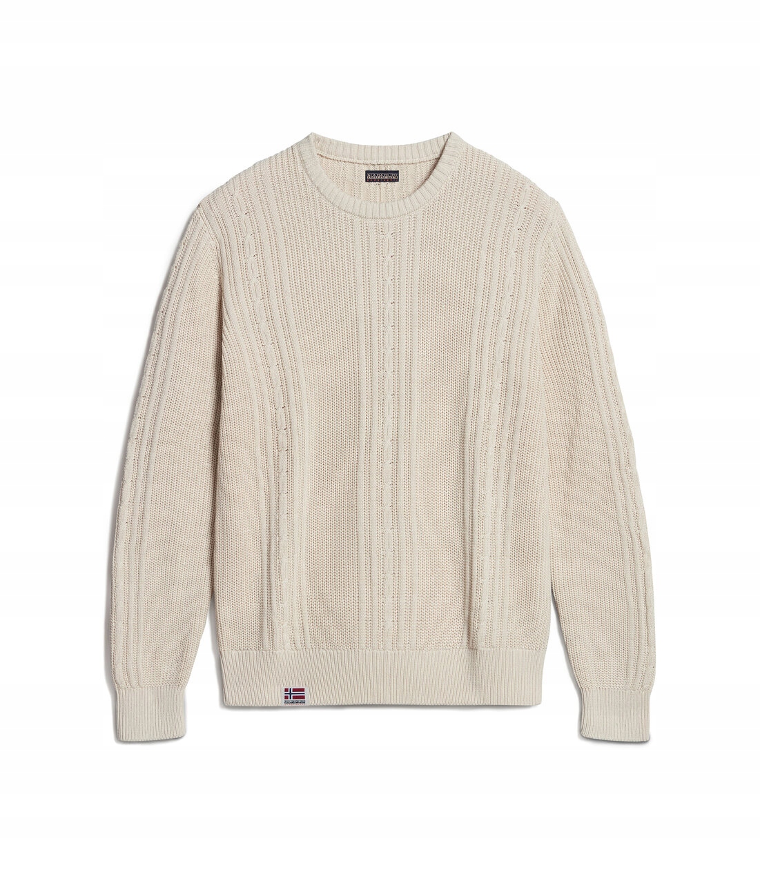 Napapijri Sweter Męski Trondheim NA4GON White Whisper XL