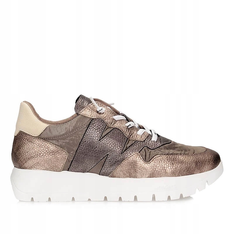 Módní polobotky tenisky Wonders A-2491 Elvin Oro Platino Odisei