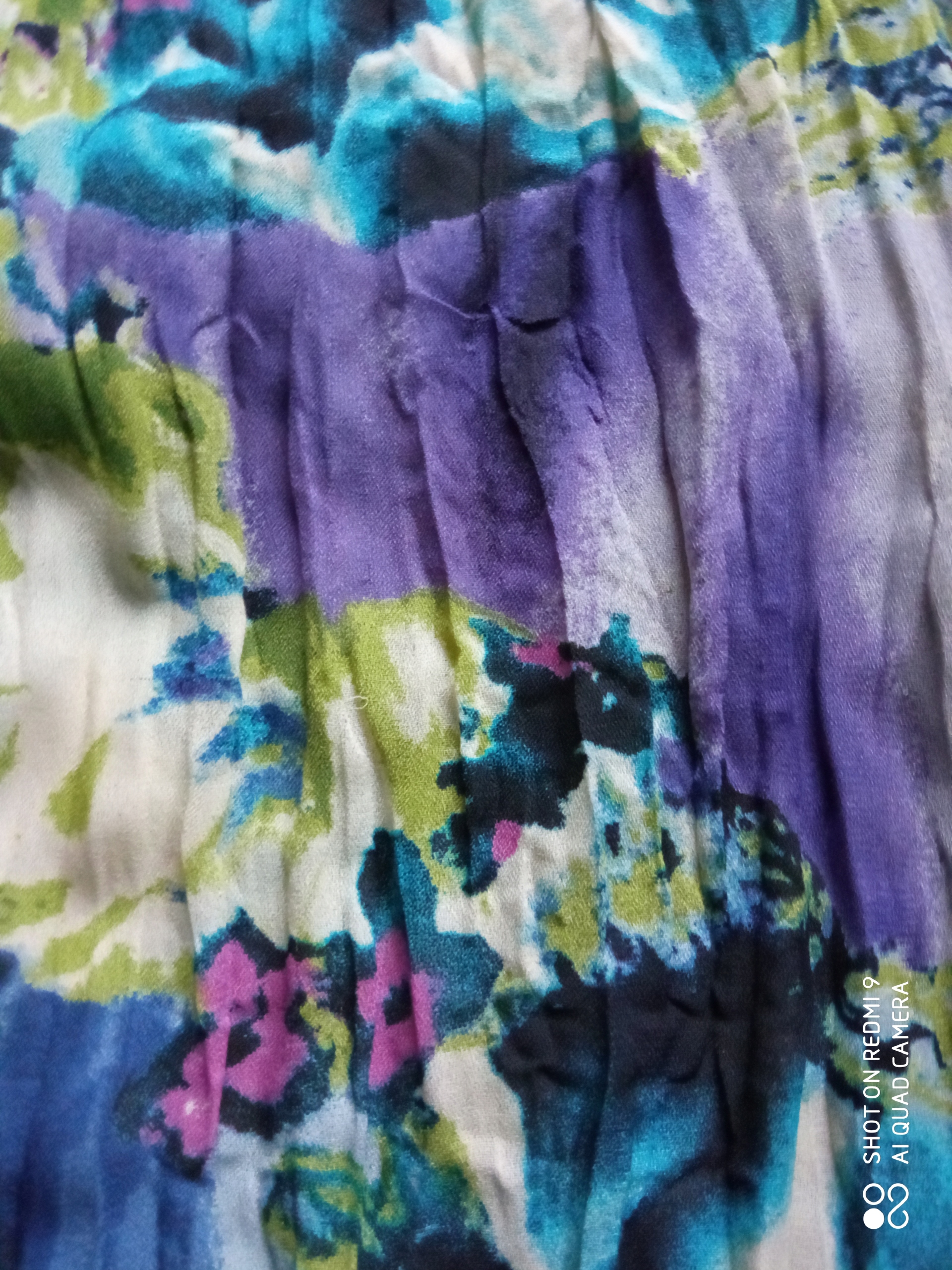 ALLISON TAYLOR 140cm pachy 50 52 54 56 boho fiolet Rękaw rękaw 3/4