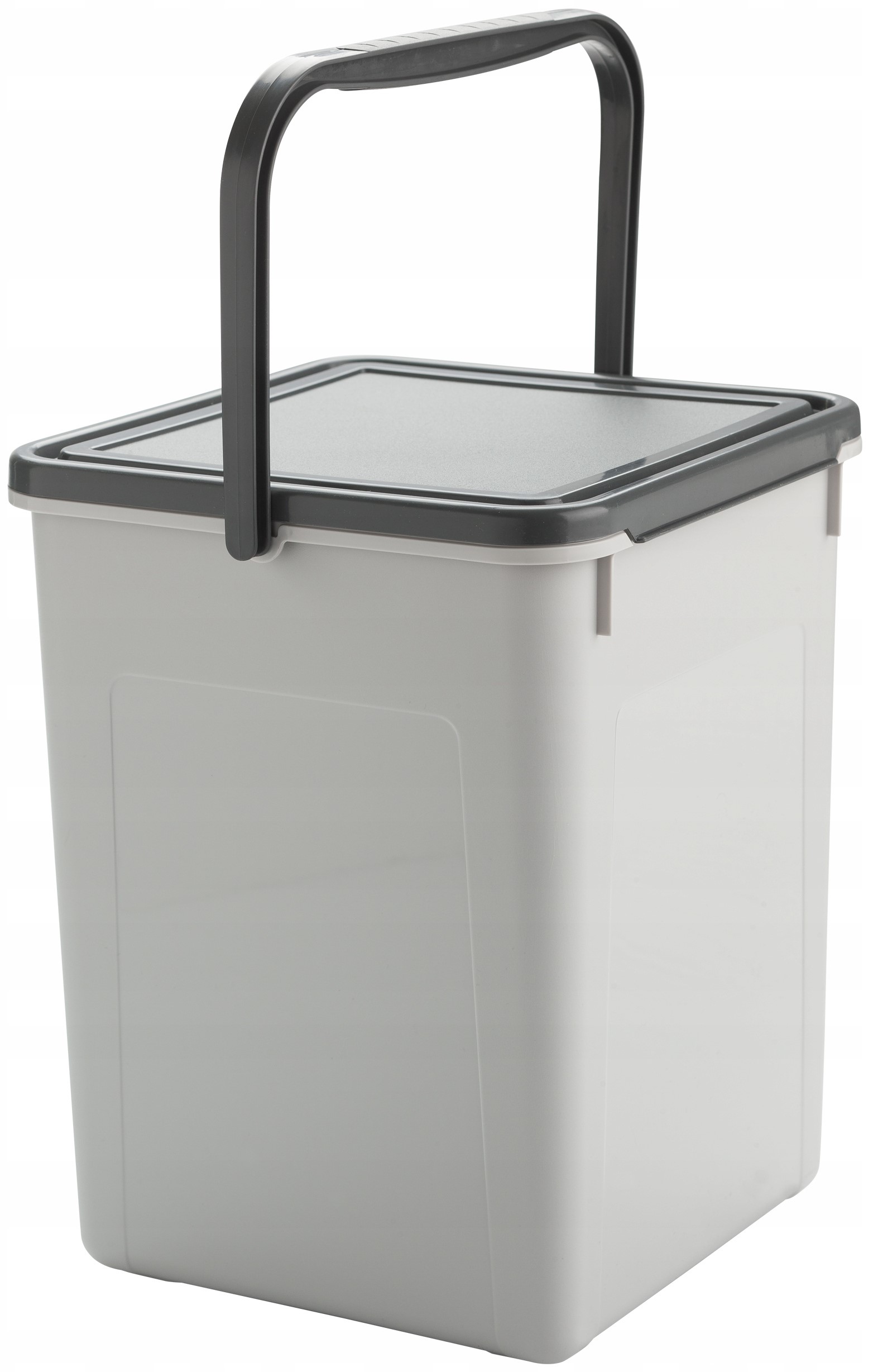 Pojemnik Koszyk na proszek kapsułki detergenty Rotho 9 l Szary Marka Rotho