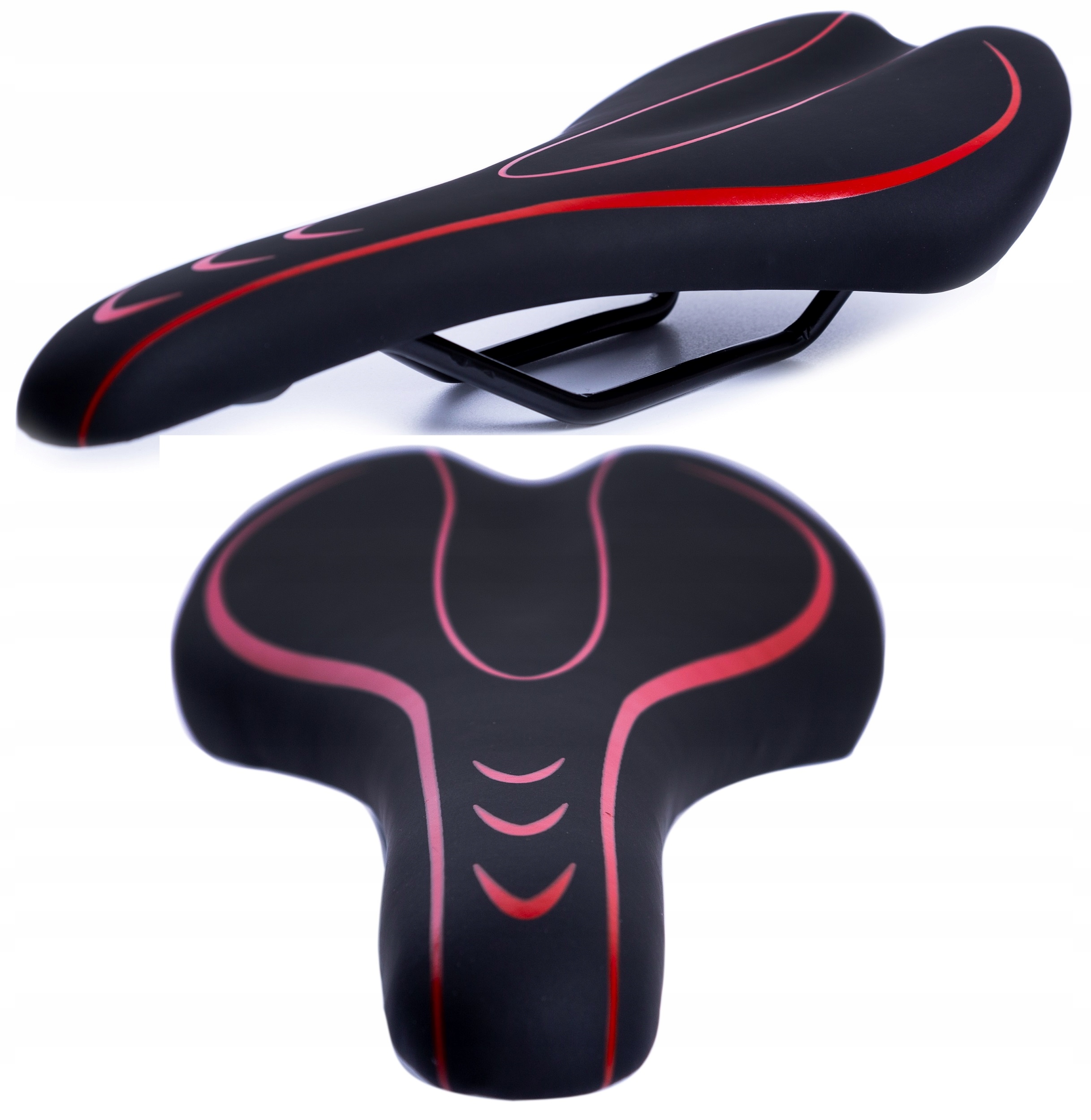 SIODEŁKO ROWEROWE PIANKOWE SIODŁO LEKKIE SPORTOWE