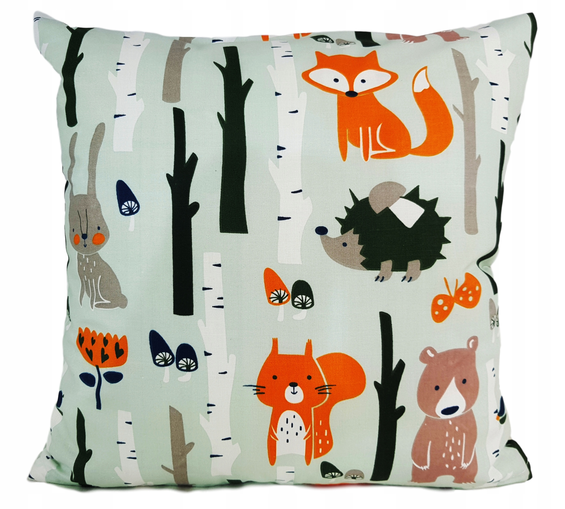 

Poszewka bawełniana 40X40 Lis Las Zwierzęta jasiek