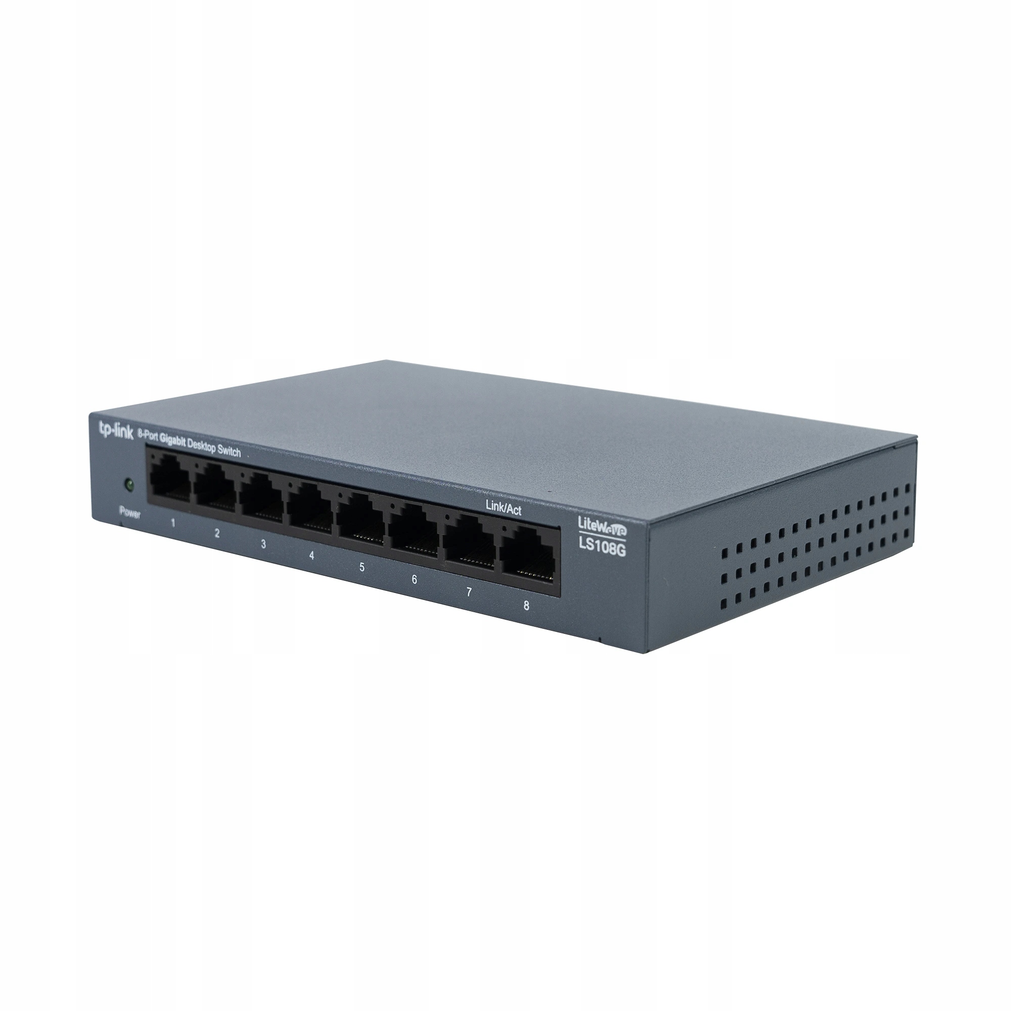 Prepínač Tp-link LS108G 8 portov, 10/100/1000 Mbps, kovové puzdro