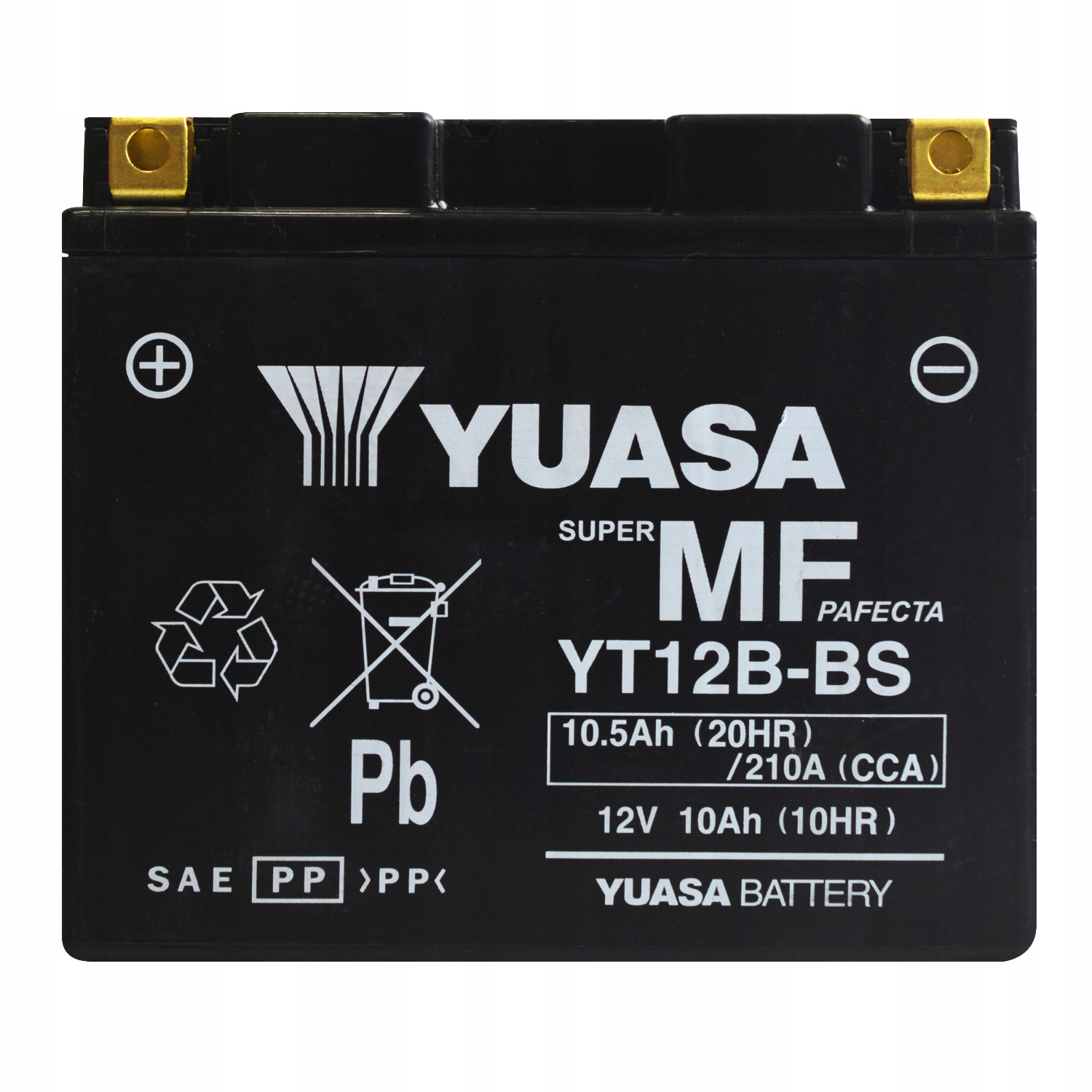 Akumulator Motocyklowy Yuasa Moto YT12B-BS-CP 10AH 210A