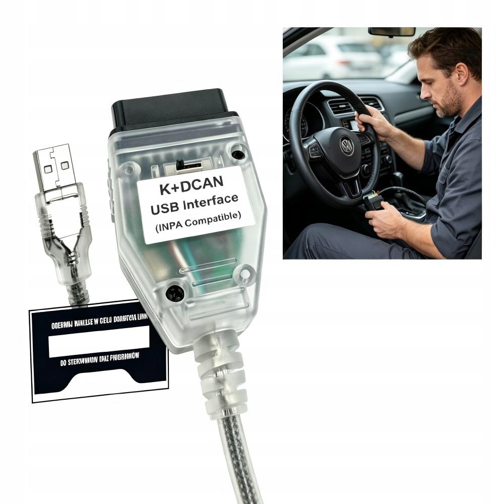 Interfejs 3 K Dcan OBD2 Inpa Ista Ncs Winkfp Do Bmw E E36 E46 E60 E90 E65