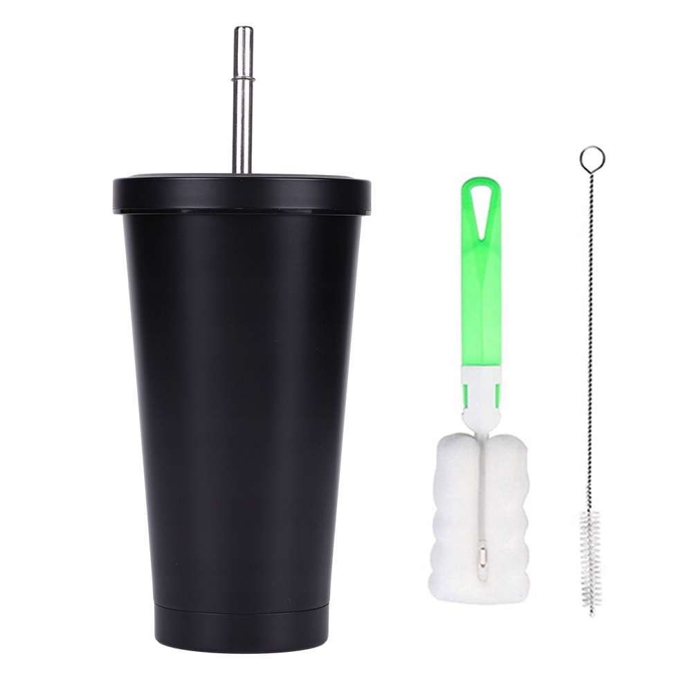 Kubek Do Picia Termiczny Filiżanki Kubek Ze Stali Nierdzewnej 500ML