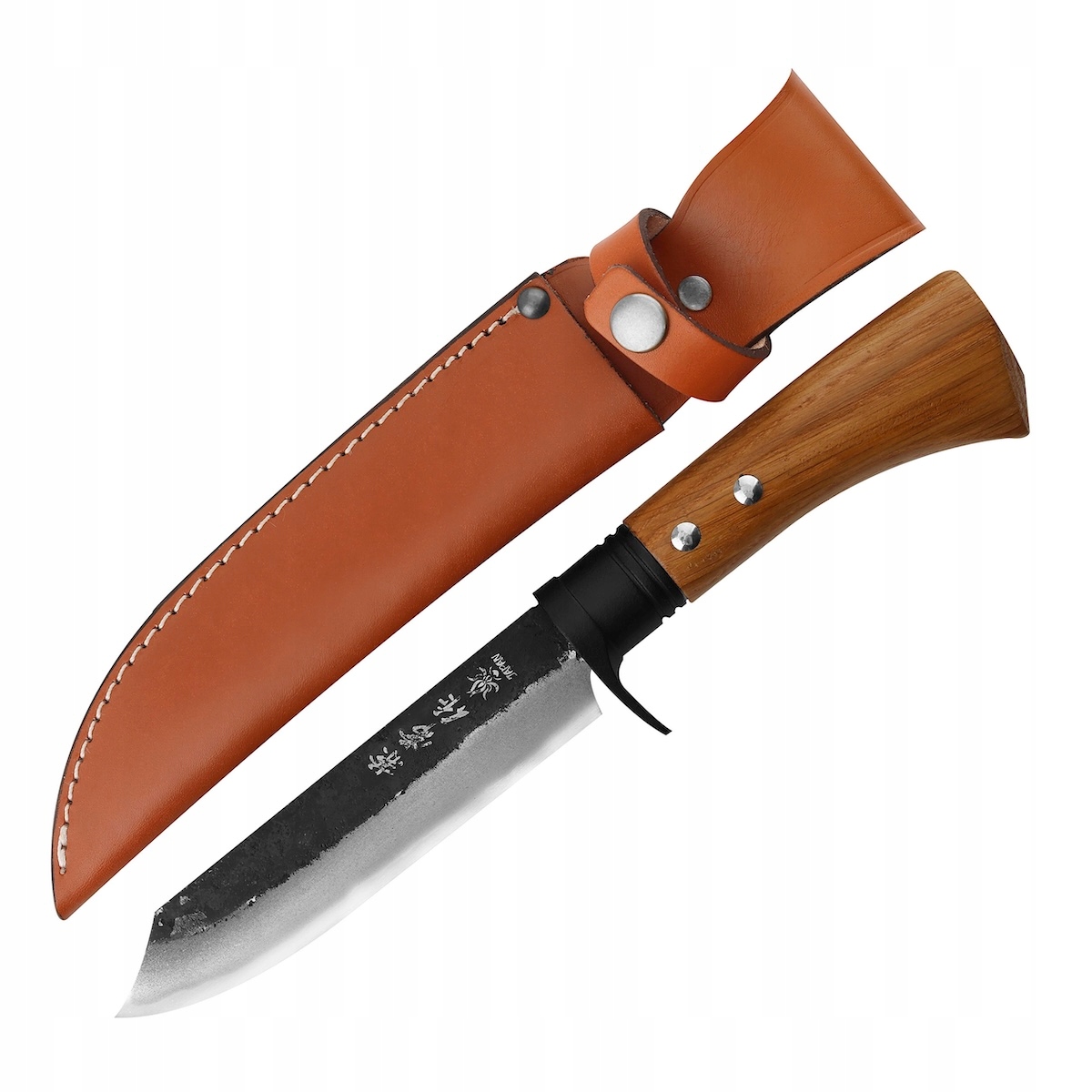 Kanetsune Shirogami#2 Kuro-one Damascus Japonský Nůž 15 cm