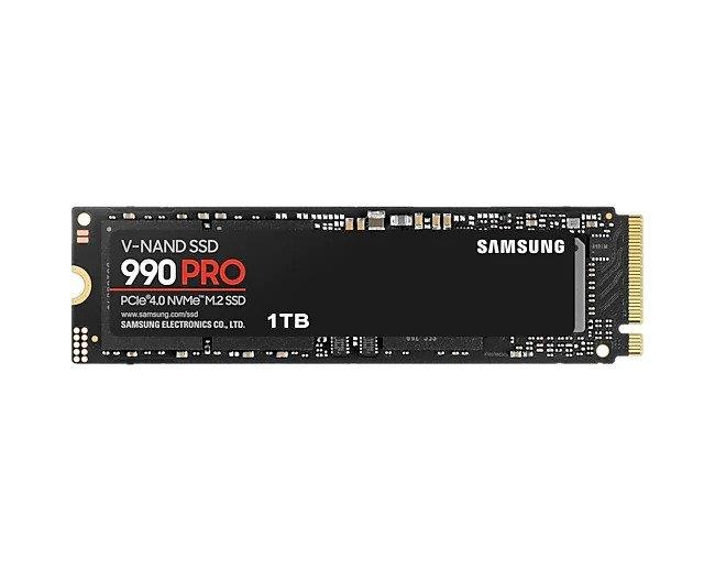 Ssd disk Samsung 990 Pro 1TB M.2 2280 PCIe 4.0 x4 NVMe (7450/6900 MB/s)