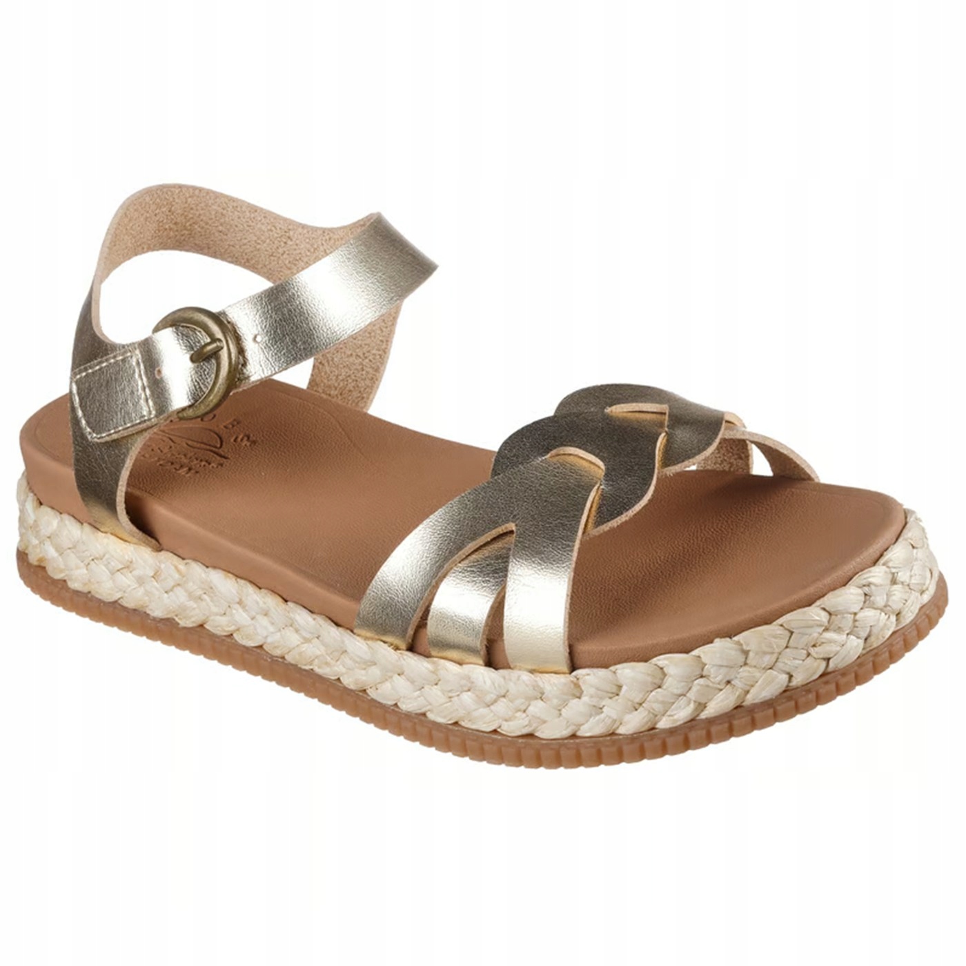 Dámské sandály Skechers Bob's Womens 114736-GLD Zlaté 41