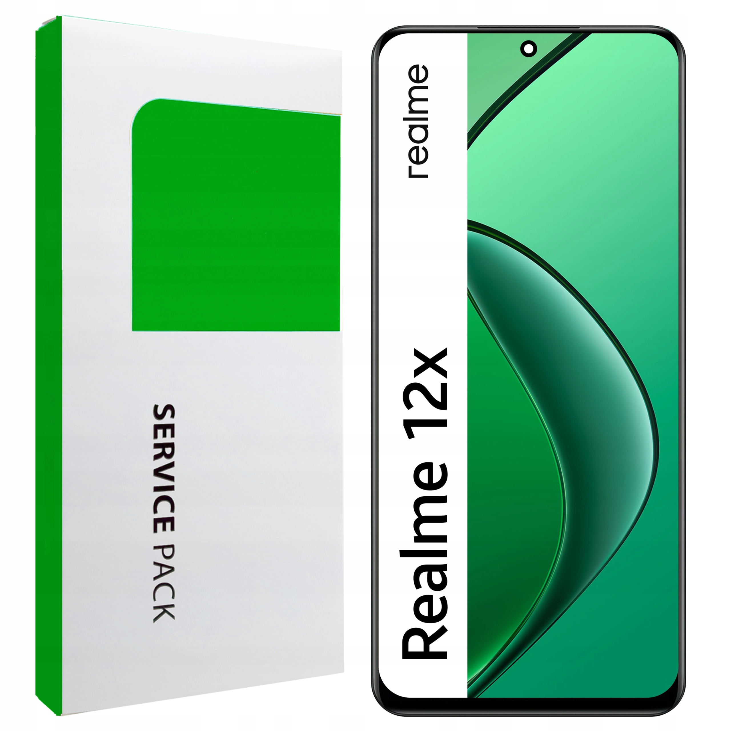 Originální Zila pro Realme 12X LCD Displej Digitizer Dotyk Rámeček