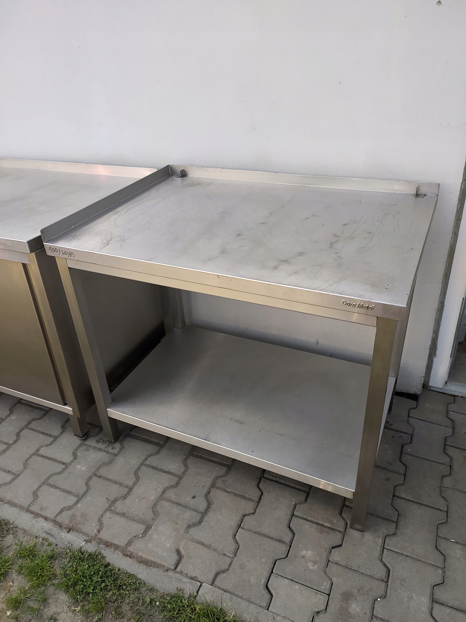 STÓŁ GASTRONOMICZNY Z PÓŁKĄ 100/70/85 CM ! Kod producenta 1