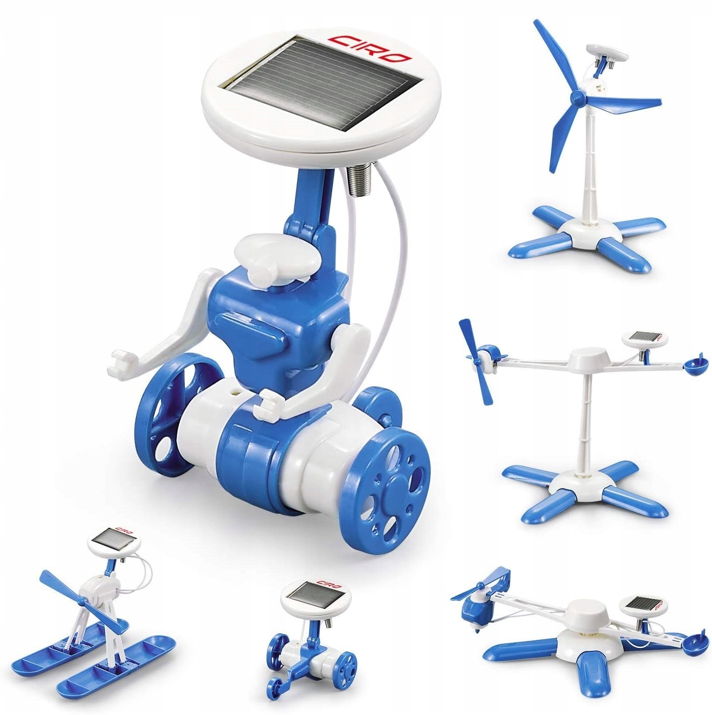 

Robot Solarny Zestaw Kits 6w1 Solar Edukacyjna