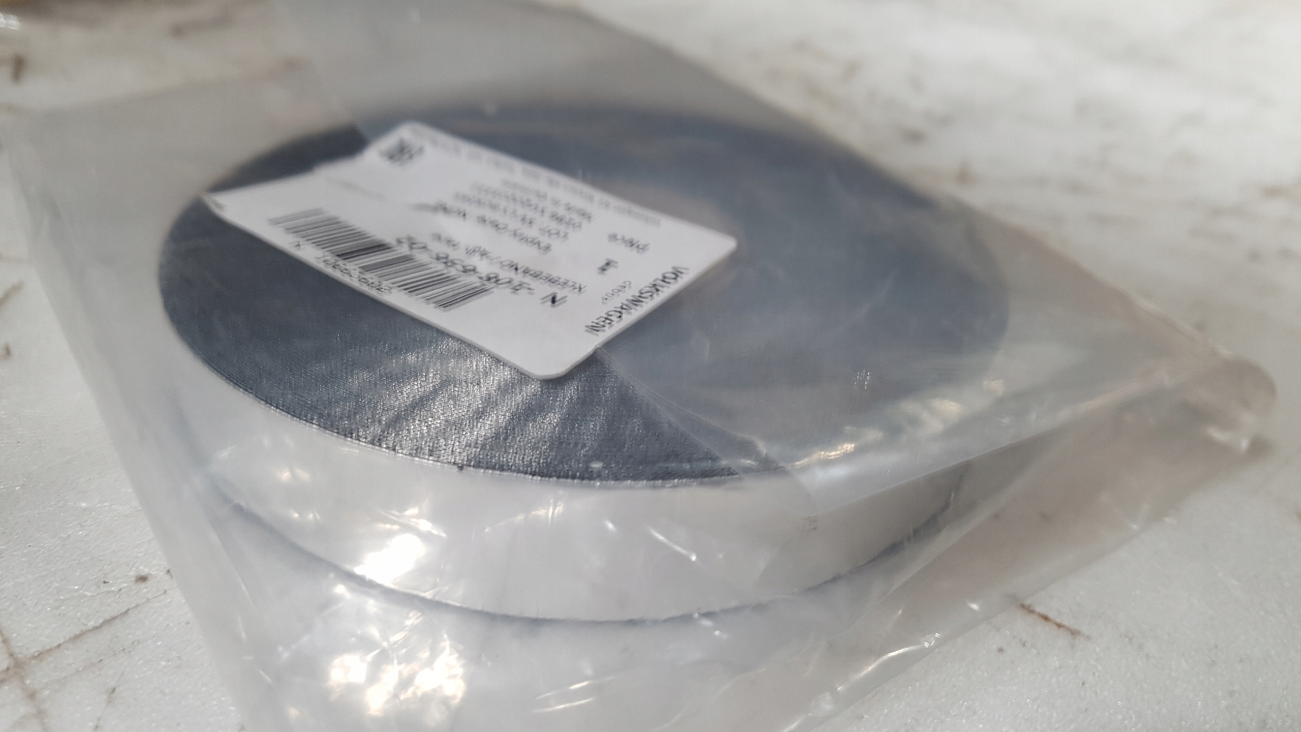 VW AUDI ORYGINALNA TAŚMA KLEJĄCA aluminiowa Numer katalogowy części N10863602