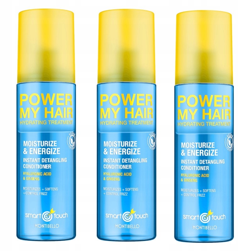 Montibello Smart Touch Power My Hair hydratační kondicionér na vlasy 3x 200 Ml