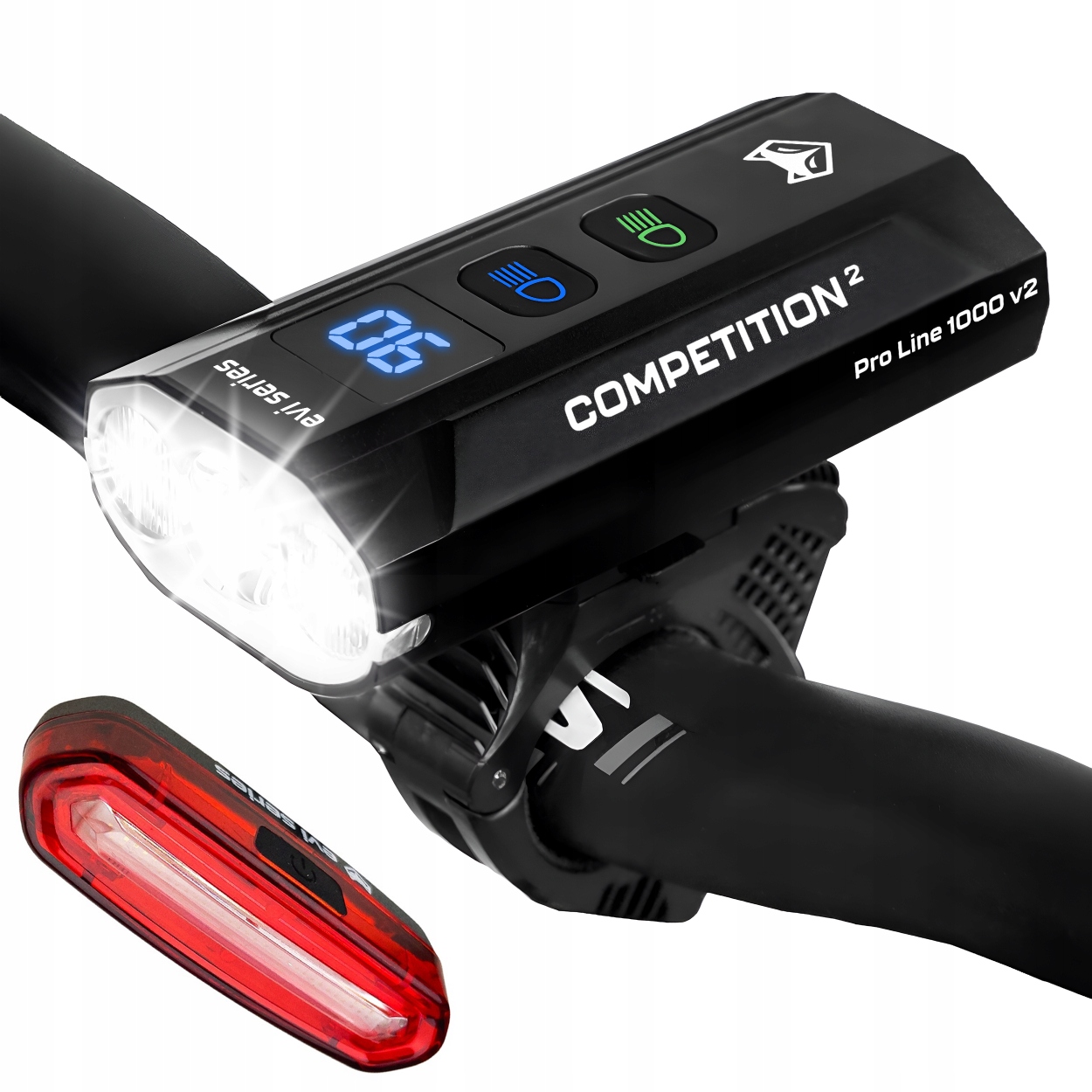 

Lampka Rowerowa Przednia Tylna Led Usb Powerbank